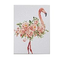 Koiページ Tokyo Koji 10-3314 Diamond Fix Flower Flamingo, Size S